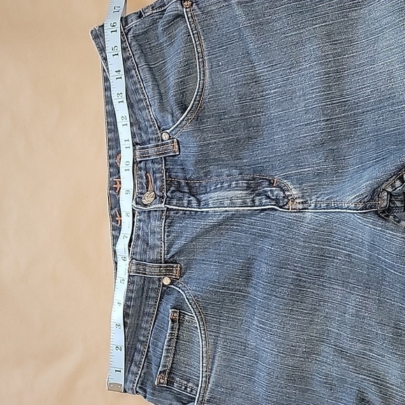 Planet Earth Size 34x32 Stretch Vintage Fit Denim Blue Jeans, Gently Used Cond. - Picture 3 of 13